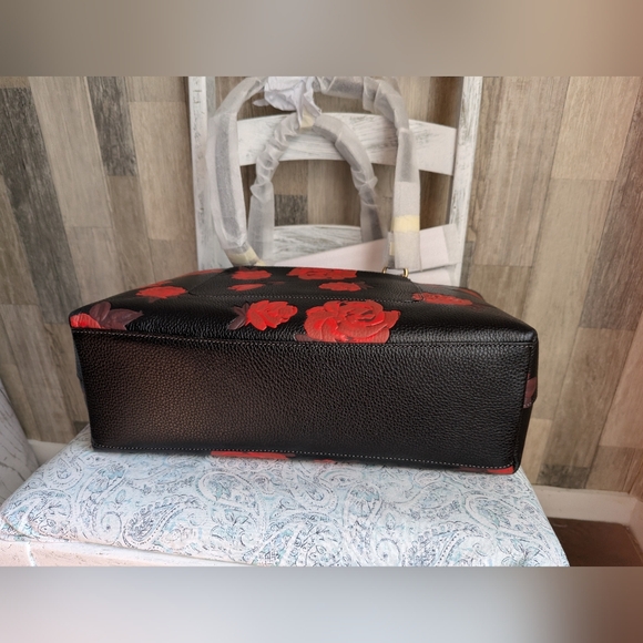 Coach Station Tote And Wallet Set NWT Rose Camo - Picture 13 of 16